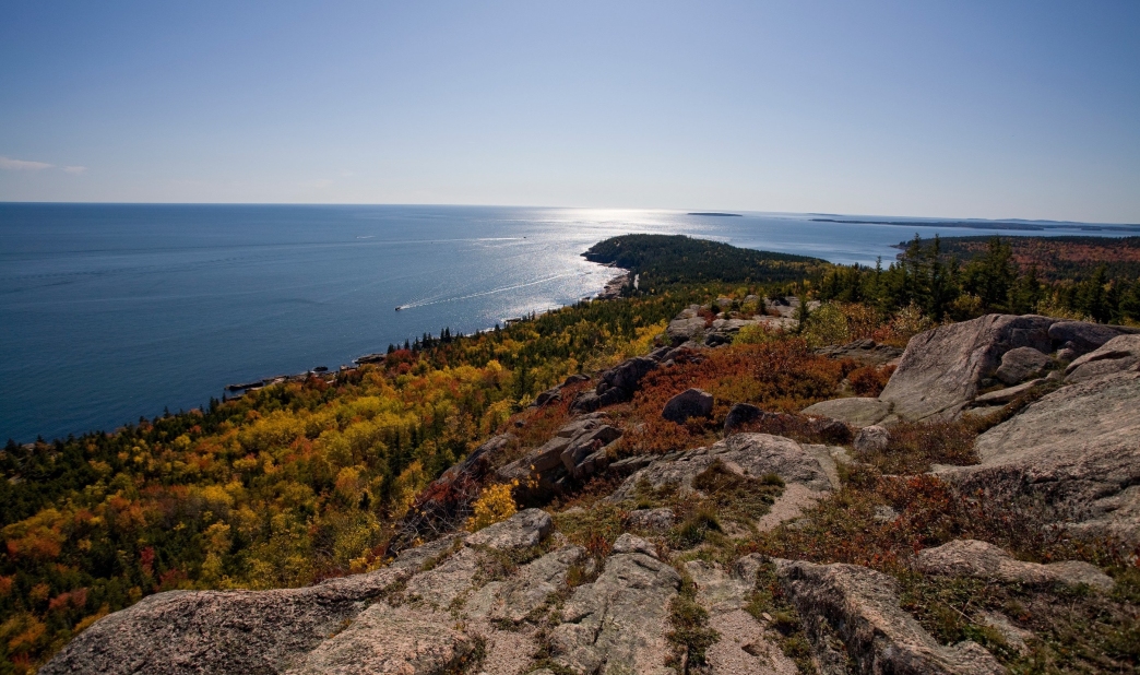 Views from Mount Gorham, Acadia National Park.