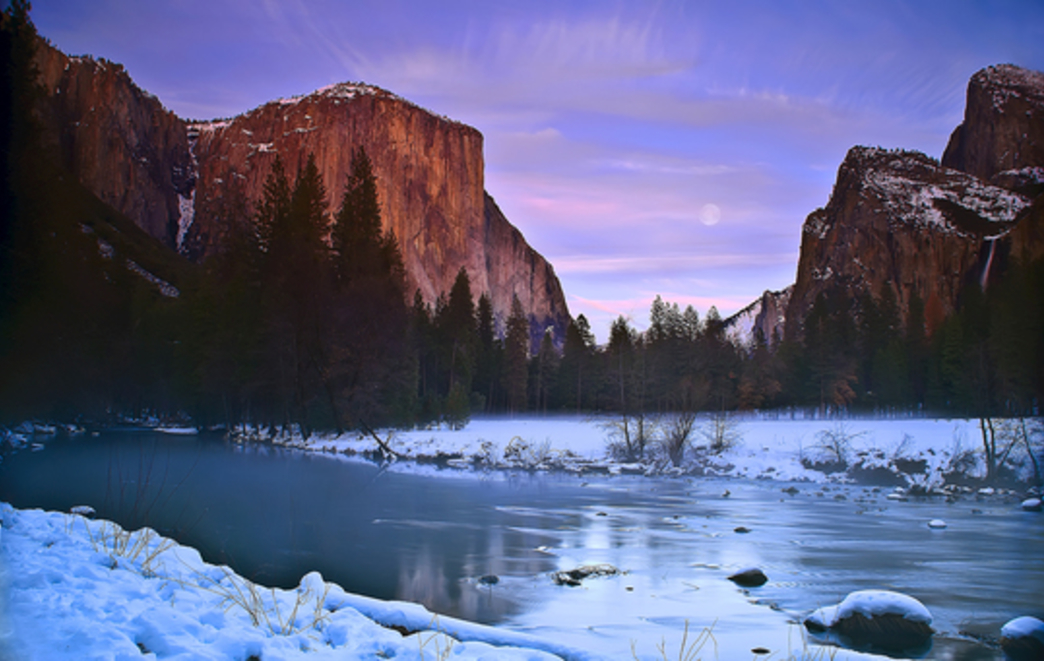 Yosemite is full of wonders in the winter.